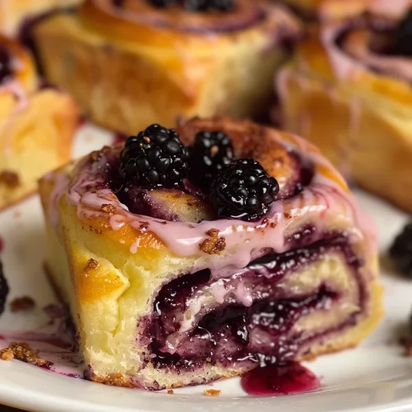 Blackberry Cinnamon Rolls