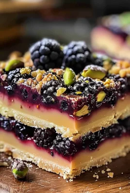 Blackberry Pistachio Dream Bars: An Incredible Ultimate Recipe