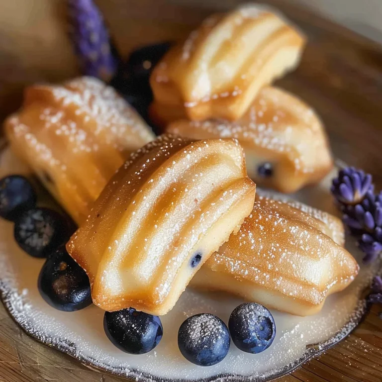 Blueberry Lavender Vegan Madeleines: An Incredible 7-Step Recipe