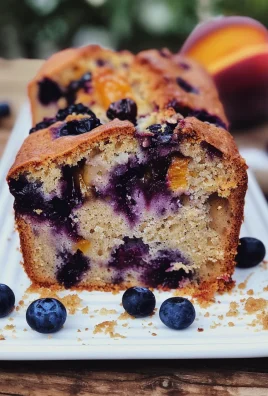 Blueberry Peach Bread