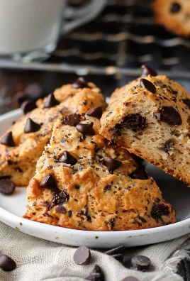 Chocolate Chip Coffee Scones