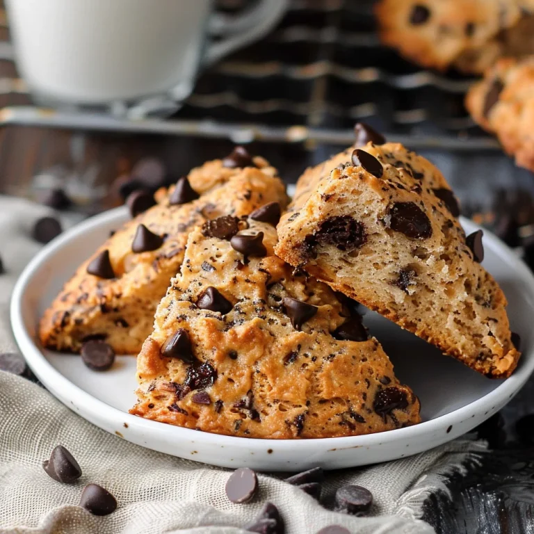 Chocolate Chip Coffee Scones