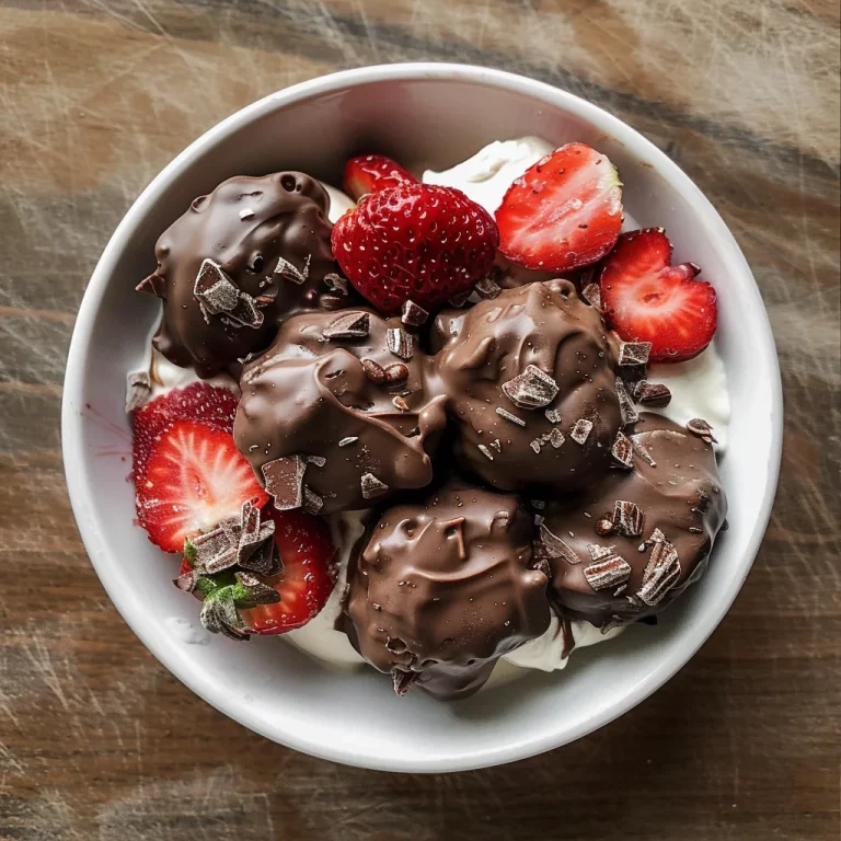 Chocolate Strawberry Yogurt Clusters (Viral Recipe!)