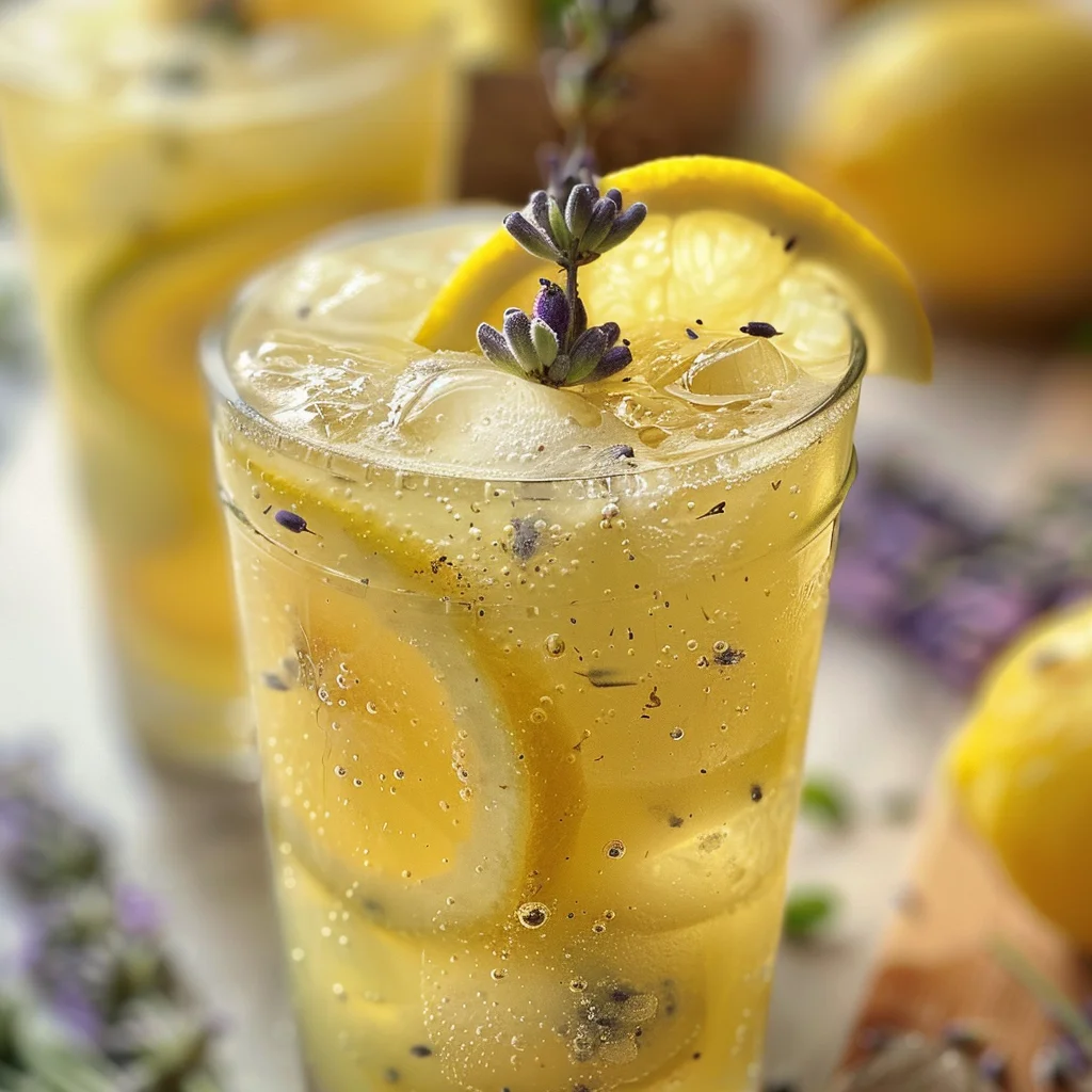 Coconut Lavender Lemonade Mocktail image 2