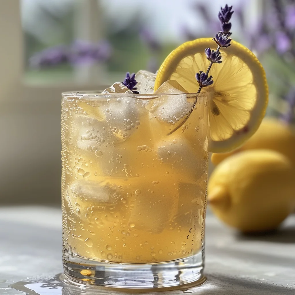 Coconut Lavender Lemonade Mocktail image 3