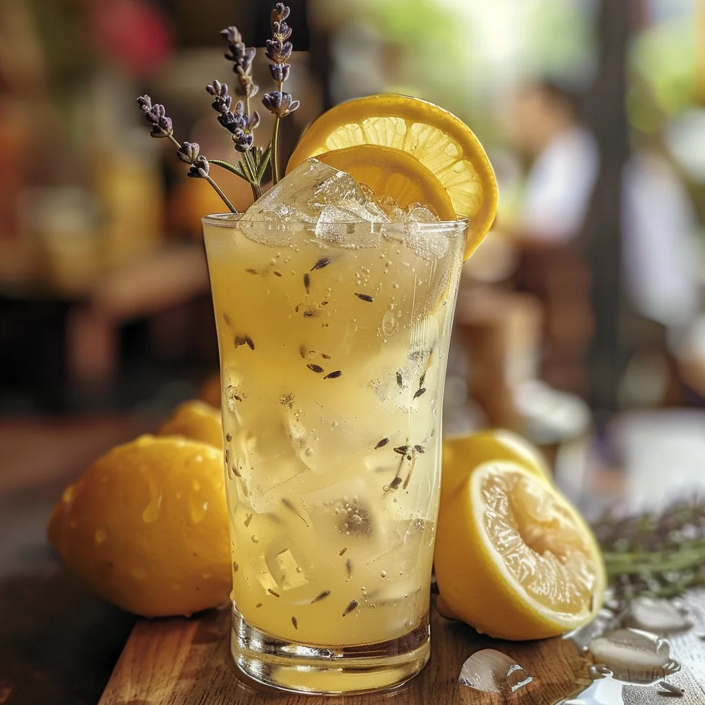 Coconut Lavender Lemonade Mocktail image 4
