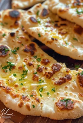 Cottage Cheese Garlic Naan (High Protein, No Yeast!)