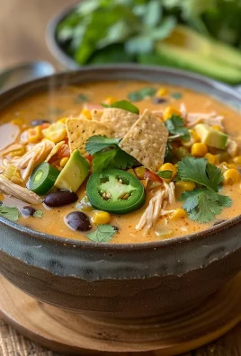 Crockpot Mexican Street Corn & Chicken Chowder