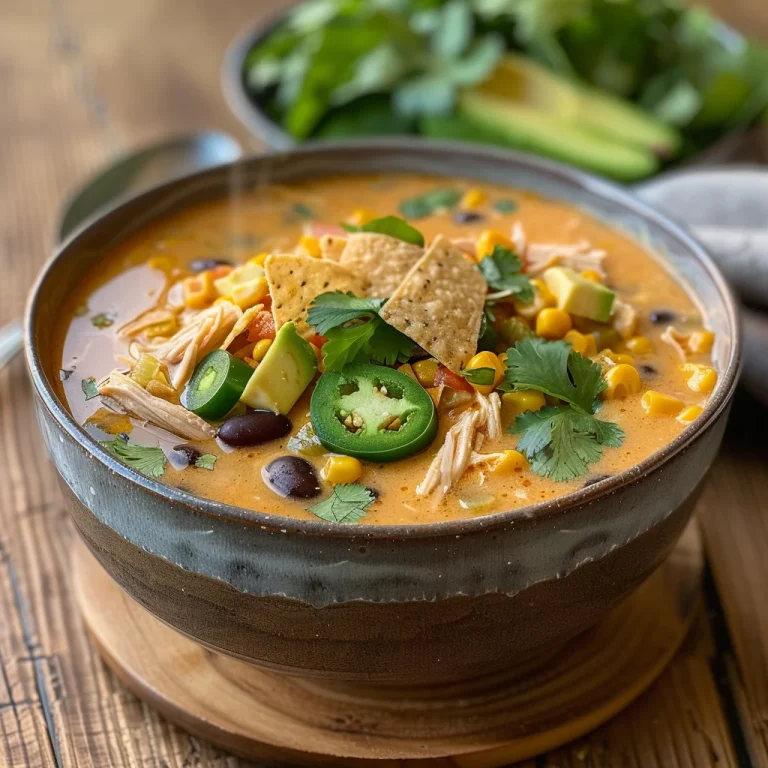 Crockpot Mexican Street Corn & Chicken Chowder