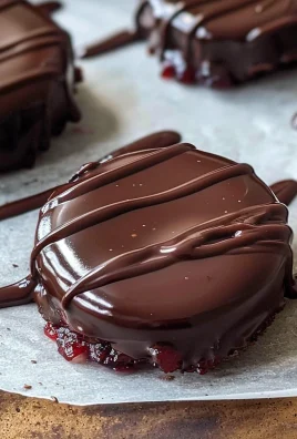 Dark Chocolate Covered Cranberry Sauce Bites