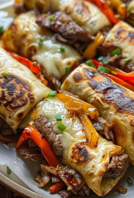 Delicious Keto Philly Cheesesteak Roll Ups