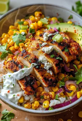 Delicious Street Corn Chicken Rice Bowl Recipe