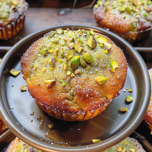 Easy Bakery-Style Pistachio Muffins