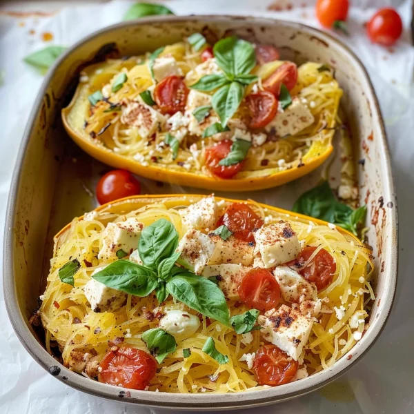 Feta Spaghetti Squash