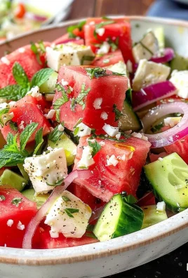 Feta Watermelon Salad