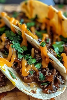 Garlic Butter Honey BBQ Tacos