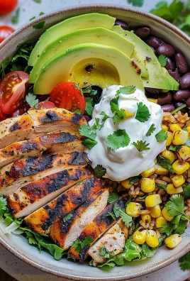 Grilled Chicken Burrito Bowl