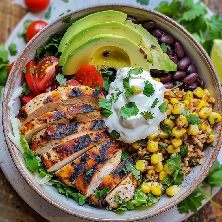 Grilled Chicken Burrito Bowl