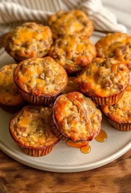 High-Protein Pancake Sausage Mini Muffins
