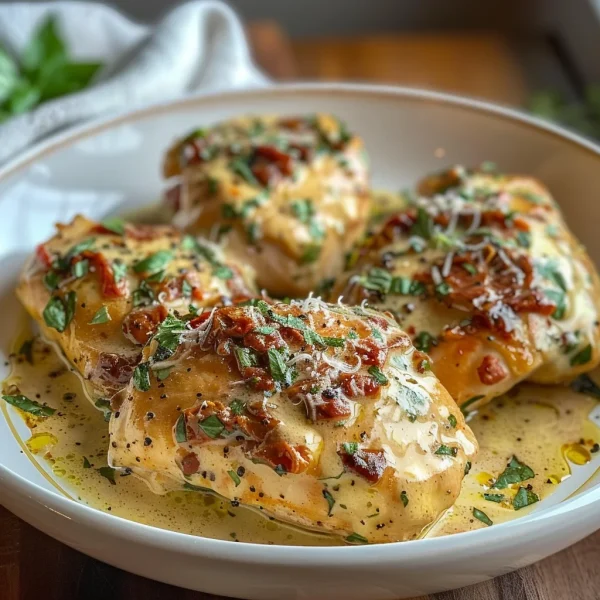 High Protein Crockpot Marry Me Chicken
