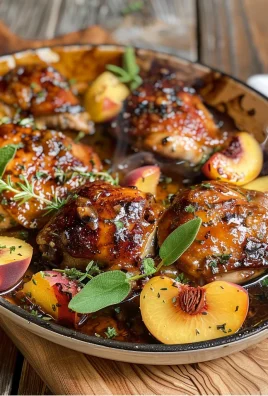 Honey Butter Peach Chicken