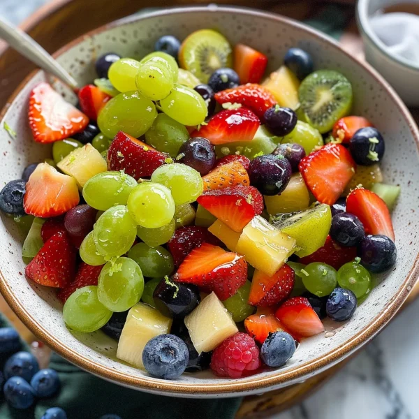 Honey Lime Fruit Salad