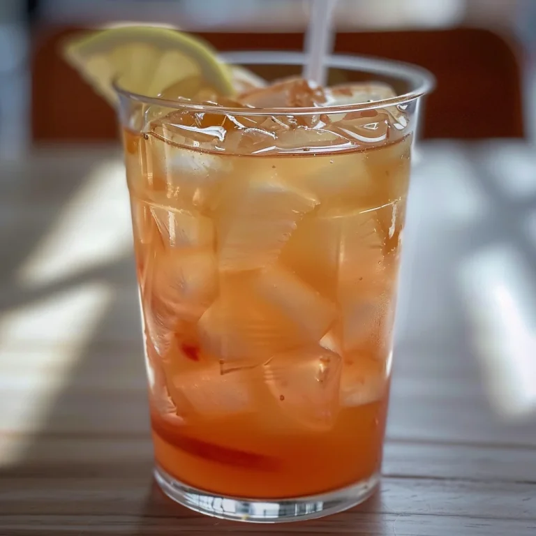 Iced Guava White Tea Lemonade