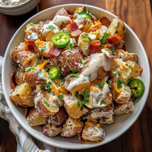 Jalapeno Popper Roasted Potato Salad
