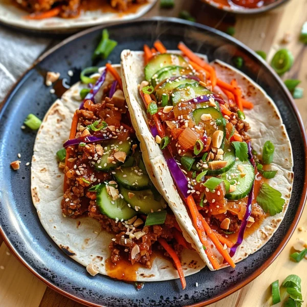 Korean Chicken Tacos Recipe