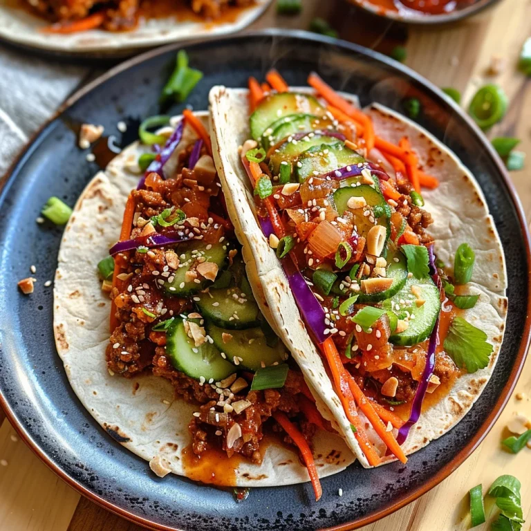 Korean Chicken Tacos Recipe