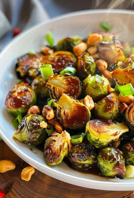 Kung Pao Brussel Sprouts