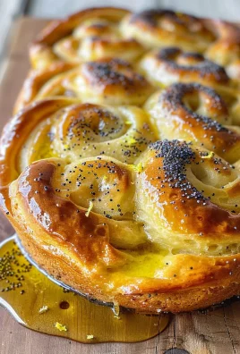 Lemon Poppy Seed Pull-Apart Bread