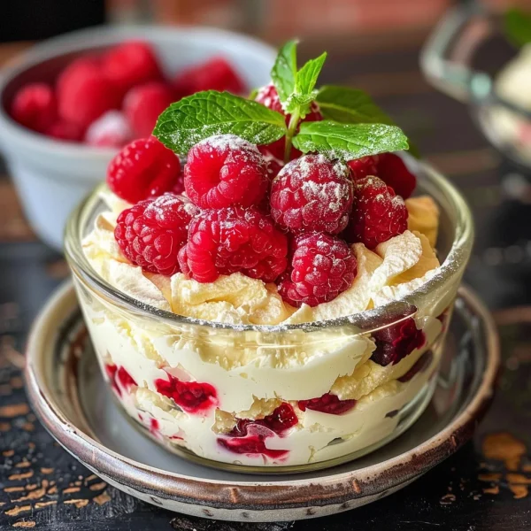 Lemon Raspberry Fluff