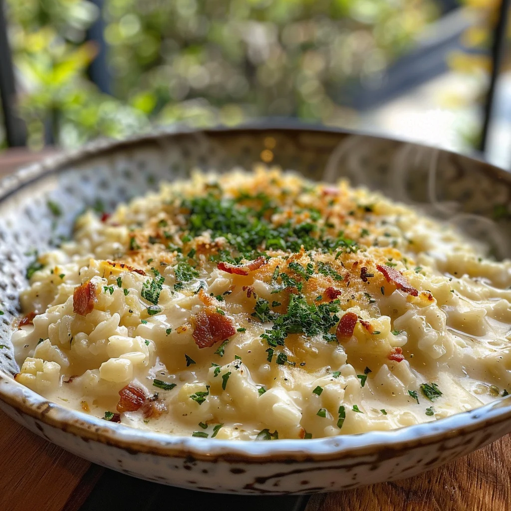 Loaded Cauliflower Rice {Super Cheesy!} image 2