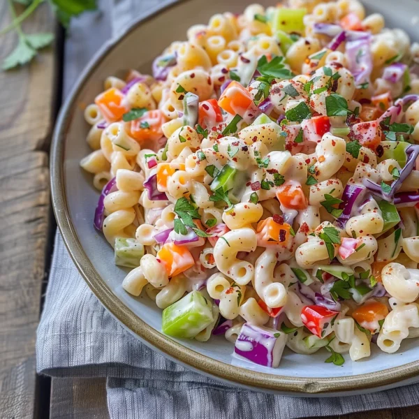 Macaroni Coleslaw Salad