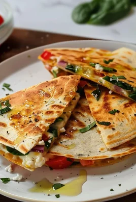 Mediterranean Quesadillas