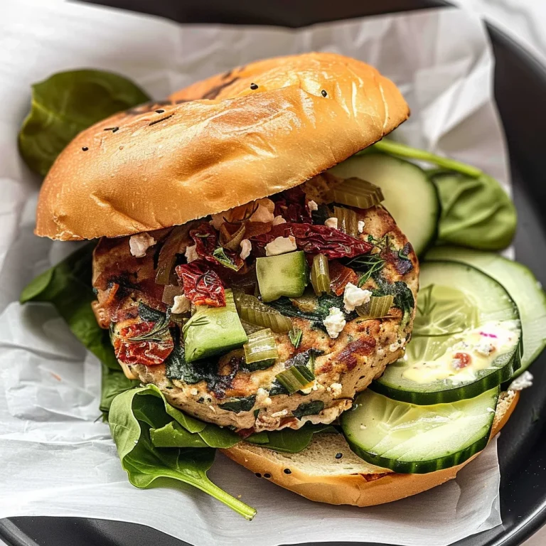 Mediterranean Turkey Burgers