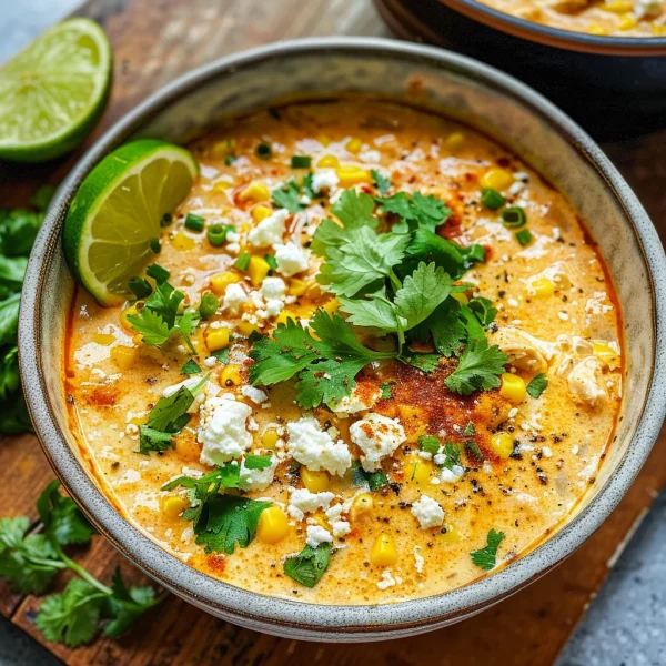 Mexican Street Corn Soup