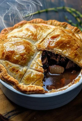 Minced Beef and Guinness Pie