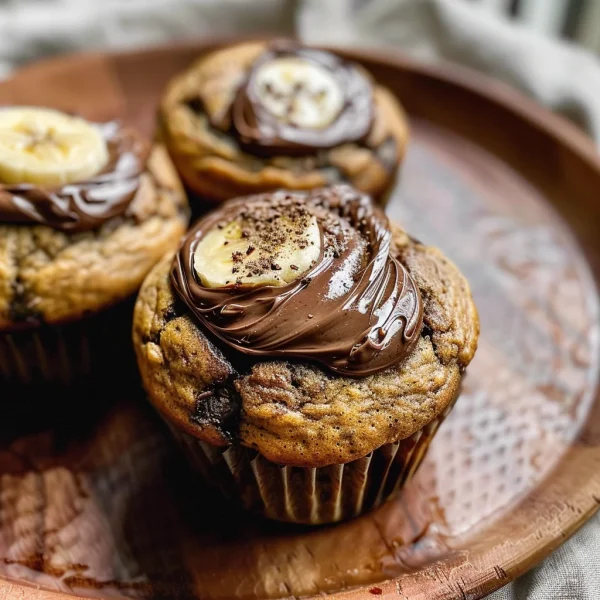 Nutella Banana Muffins
