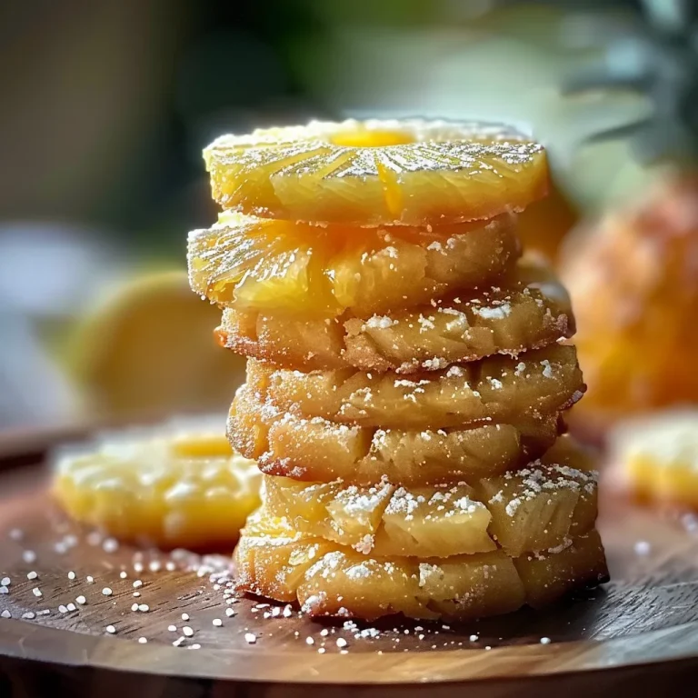 Pineapple Upside Sugar Cookies