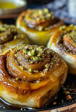 Pistachio Butter Cinnamon Rolls