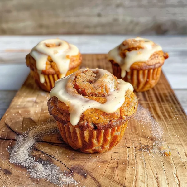 Pumpkin Cinnamon Roll Muffins: A Cozy Fall Breakfast Delight