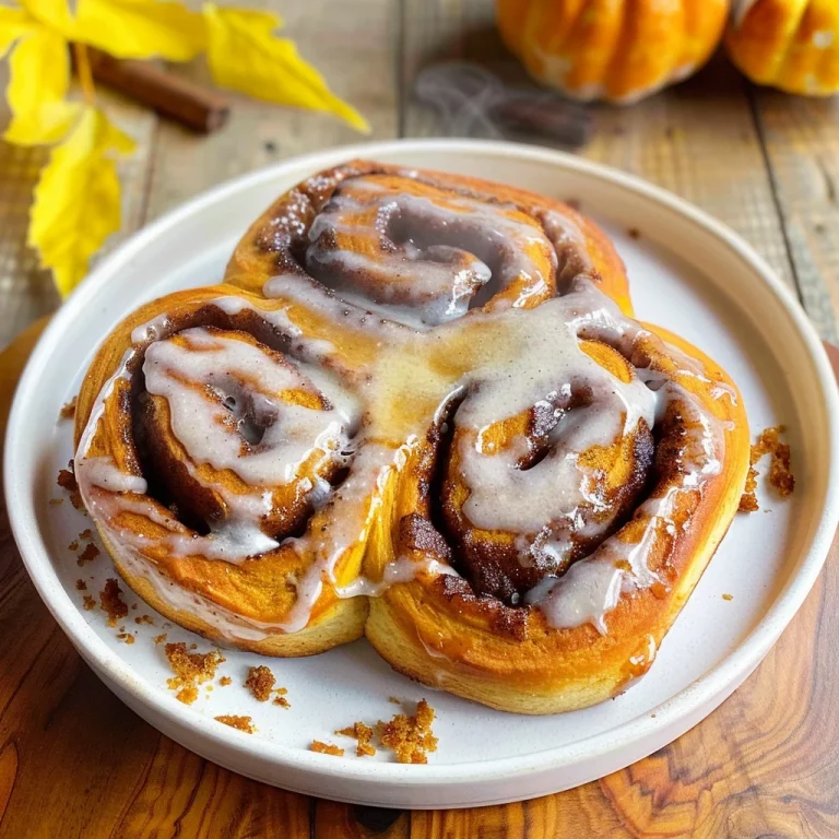 Pumpkin Cinnamon Rolls