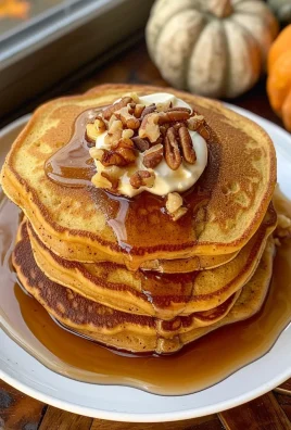 Pumpkin Greek Yogurt Pancakes
