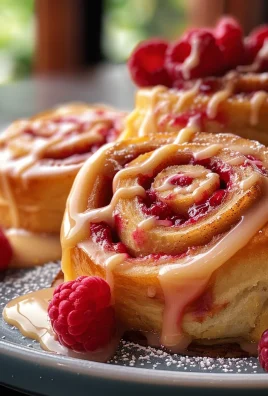 Raspberry Cinnamon Rolls