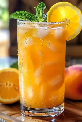 Refreshing Peach Lemonade