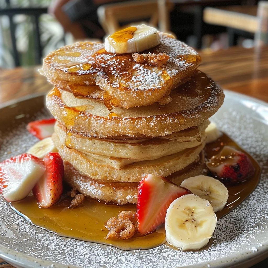 Spanish Churro-Inspired Pancakes: A Breakfast Delight! image 2
