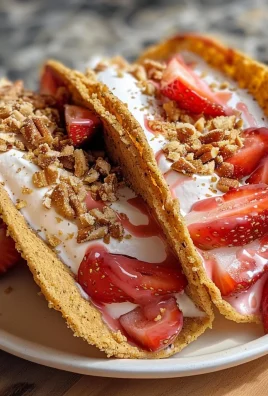 Strawberry Crunch Cheesecake Tacos