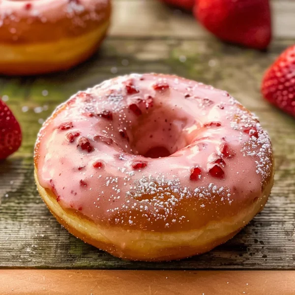 Strawberry Donuts